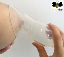 Load image into Gallery viewer, Silicone Manual  Style Breast Pump For Drip Breast Milk and more - LactaMed